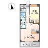ゼルコバ 1LDKの間取り