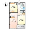 ゼルコバ 2LDKの間取り