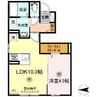 ソラティオ 1LDKの間取り