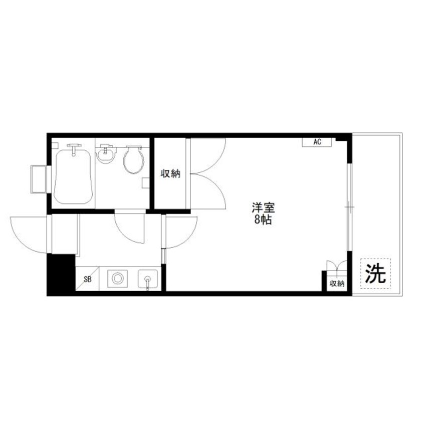 間取図 ハイシティー湖山　Ⅱ