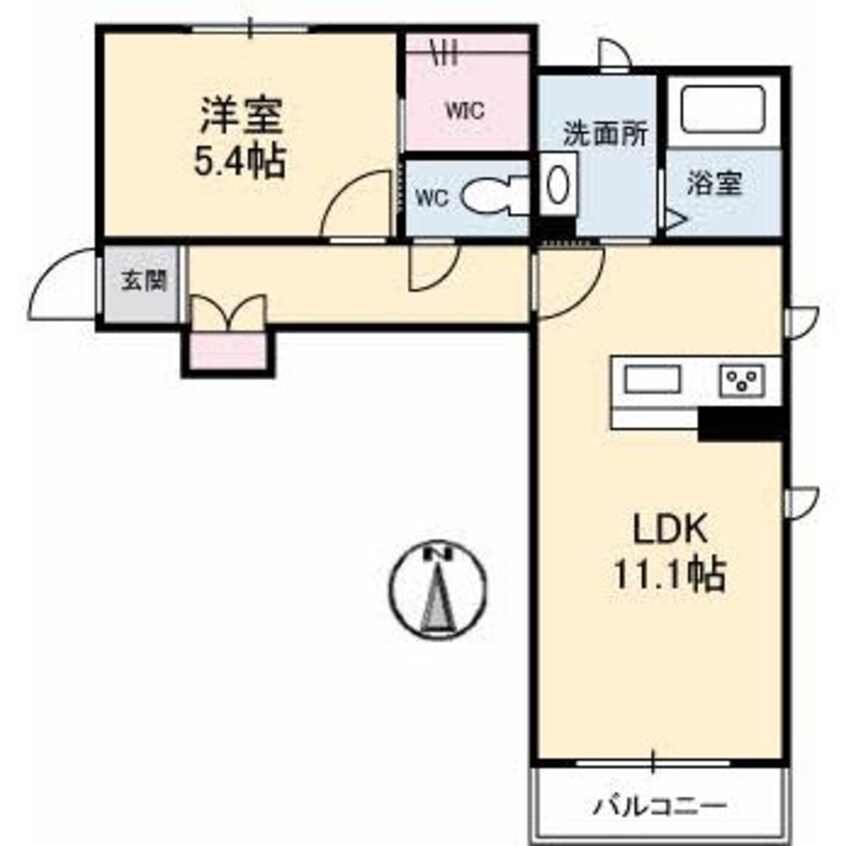 間取図 シャーメゾンAYA