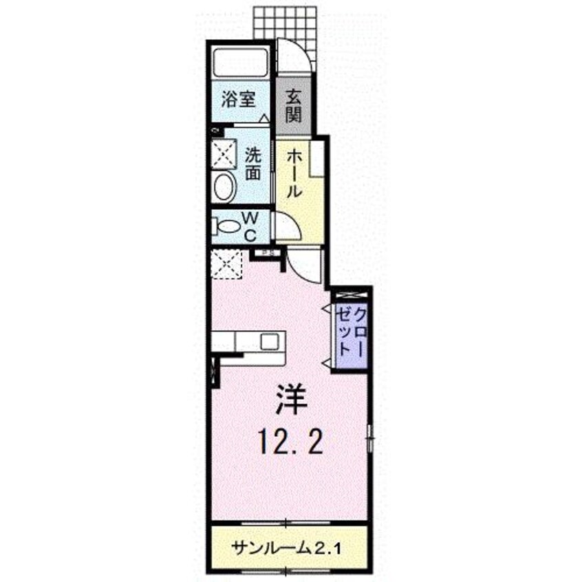 間取図 グッド・ラック2