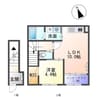 ヌックレジデンス 1LDKの間取り