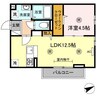 アル・ソーレ 1LDKの間取り