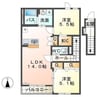 レオーネA 2LDKの間取り