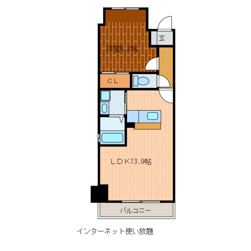 間取図 グランドガーデン　マルコーニ