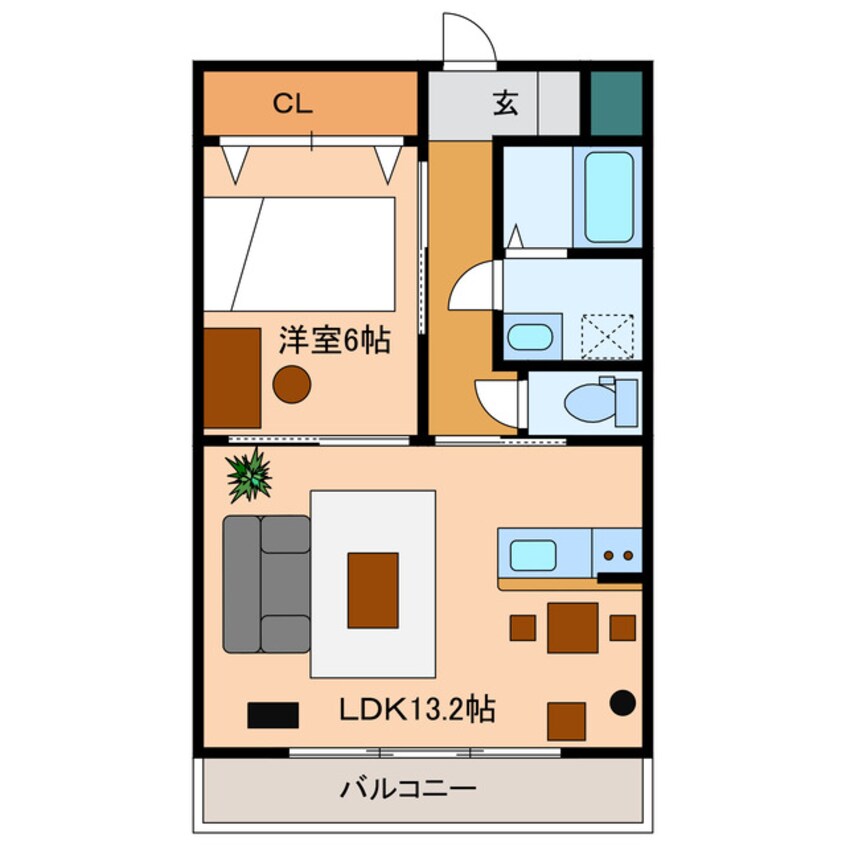 間取図 グランドガーデンリリーズ