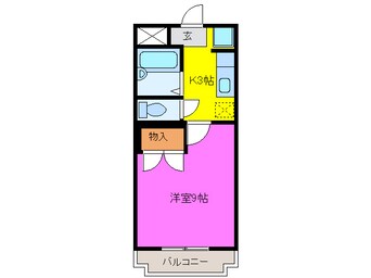 間取図 グランドゥールⅢ