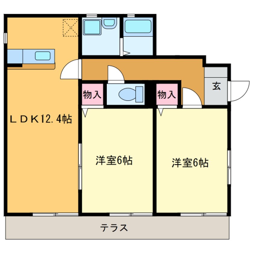 間取図 ドミール市野