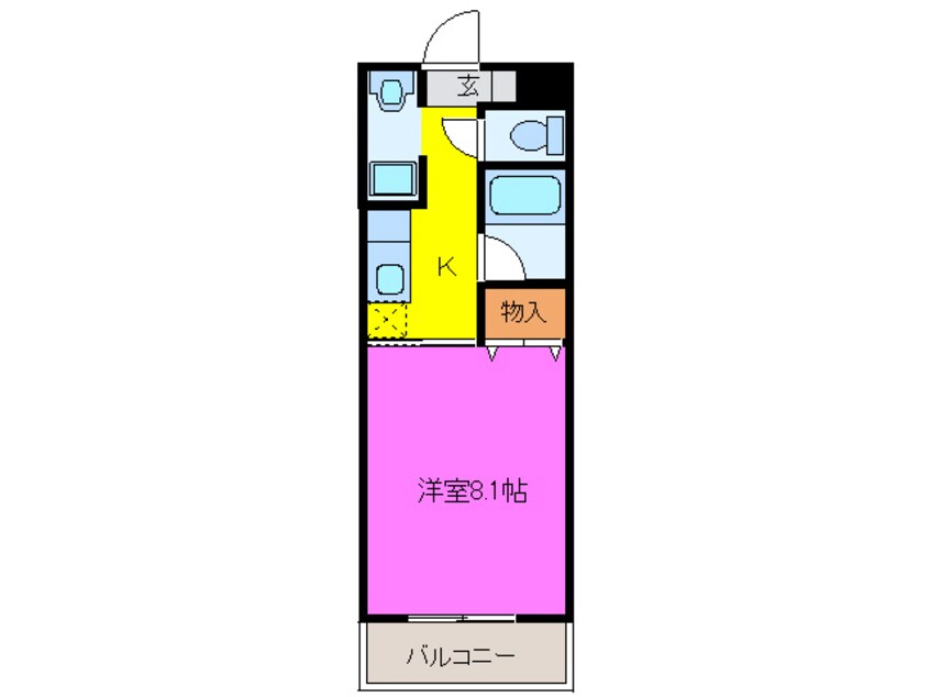 間取図 イーストコート２１