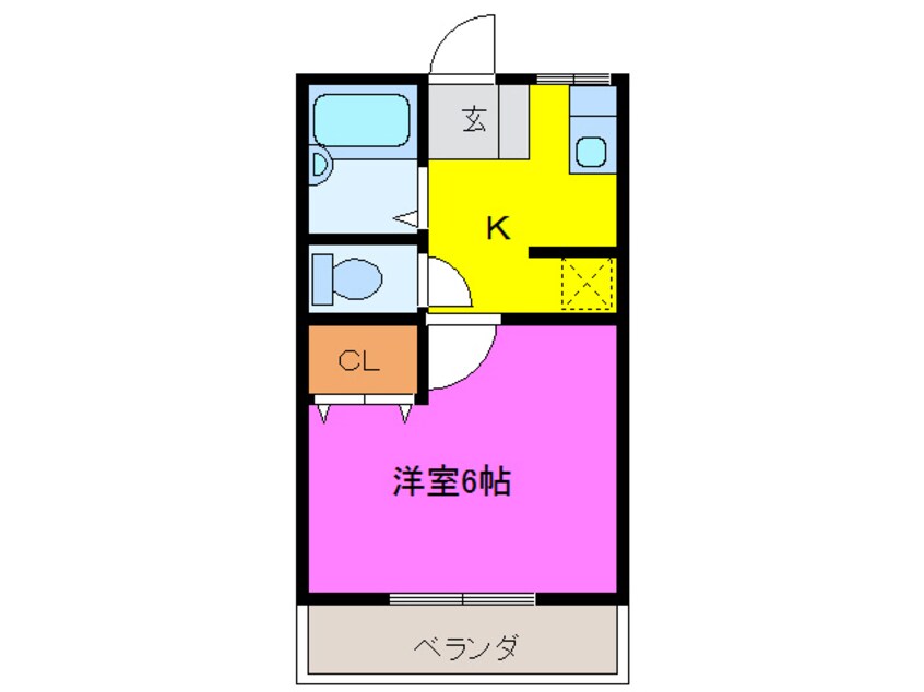 間取図 リバーイースト（龍光町）