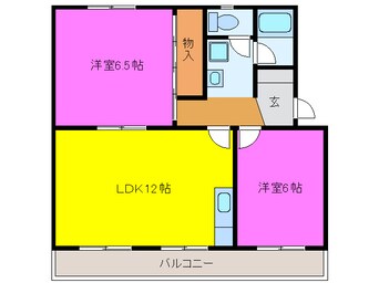 間取図 上島マンション