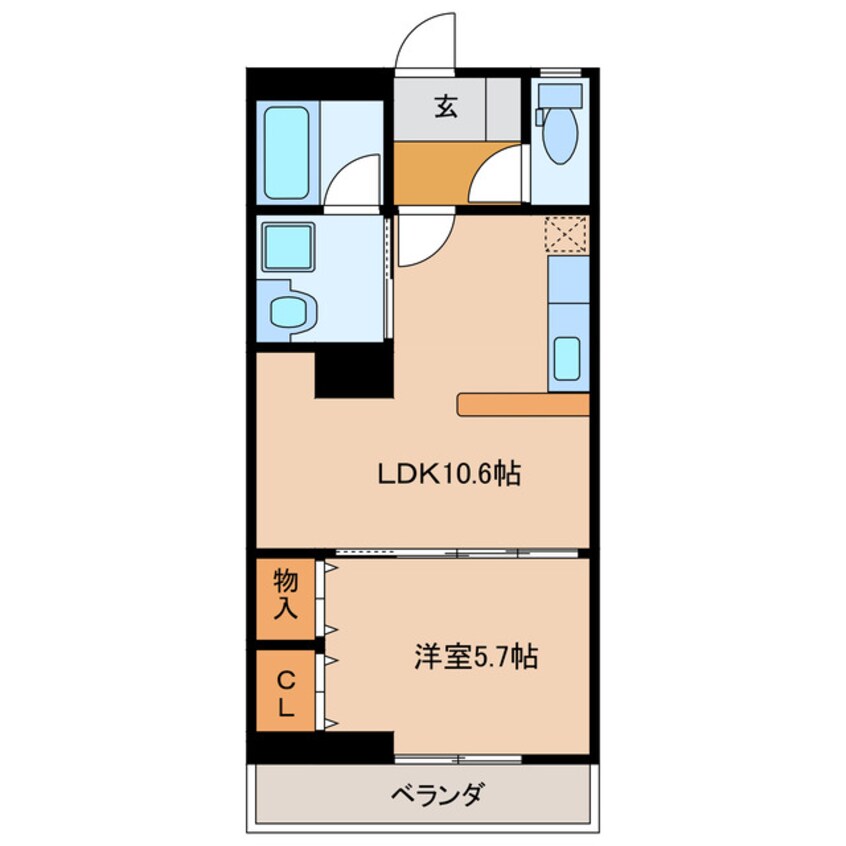 間取図 レイクサイド半田山