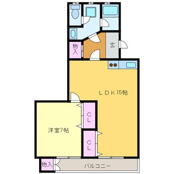 間取図 ガイアパレス上島