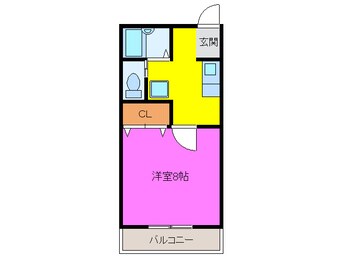 間取図 ニューバロンⅡ