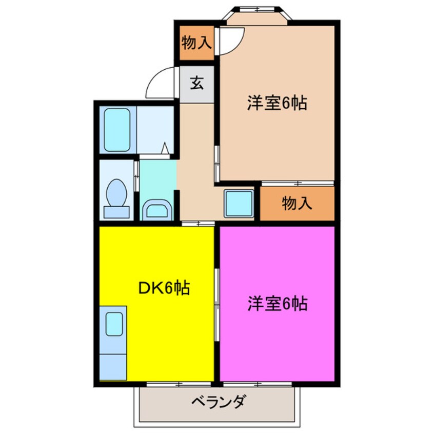 間取図 メゾンプリエール