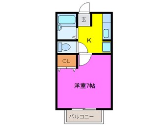 間取図 アリヴァーレ