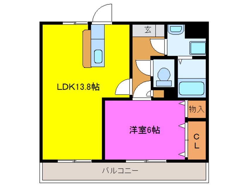 間取図 エルフィーネ