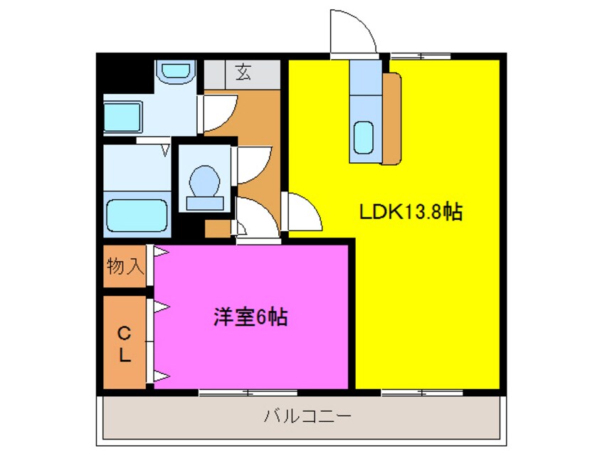 間取図 エルフィーネ