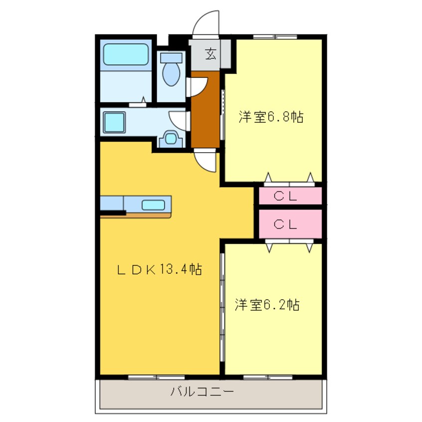 間取図 ITEMOTO下堀