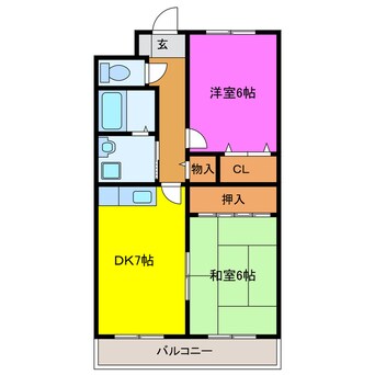 間取図 シュライン上島