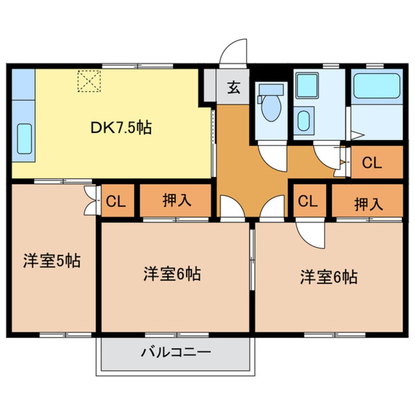 間取図 フロンティア