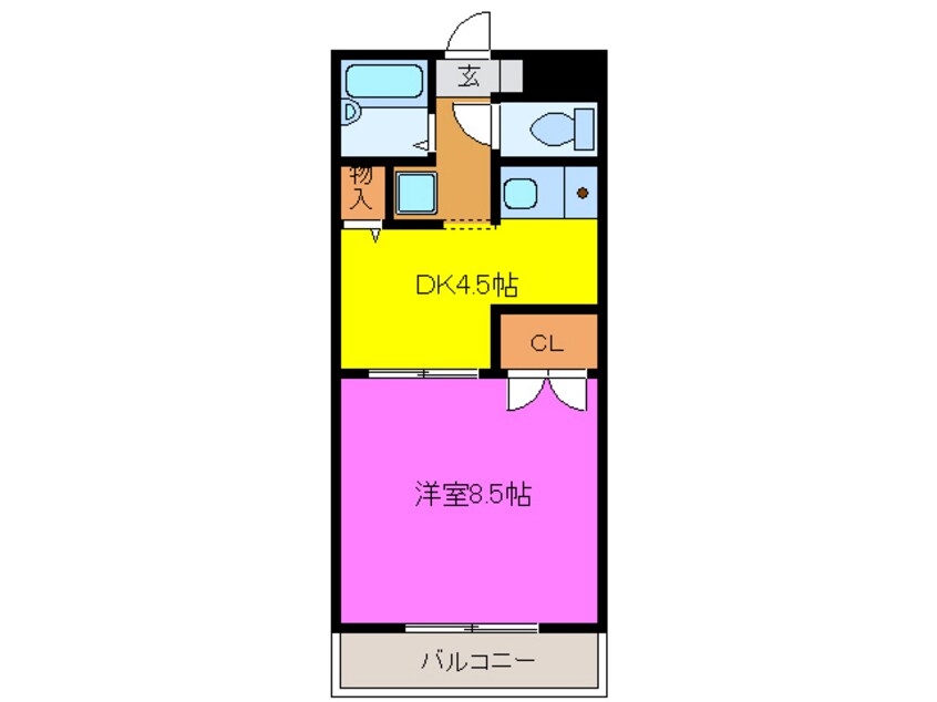 間取図 エスペランサ（上島）