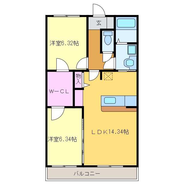 間取り図 デラパーチェ