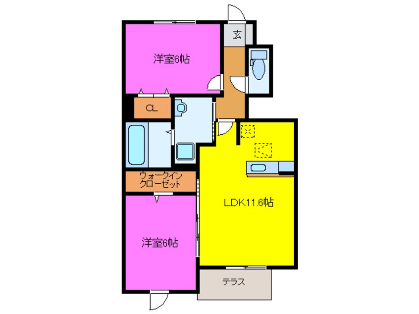 間取図 メゾン プレミエ