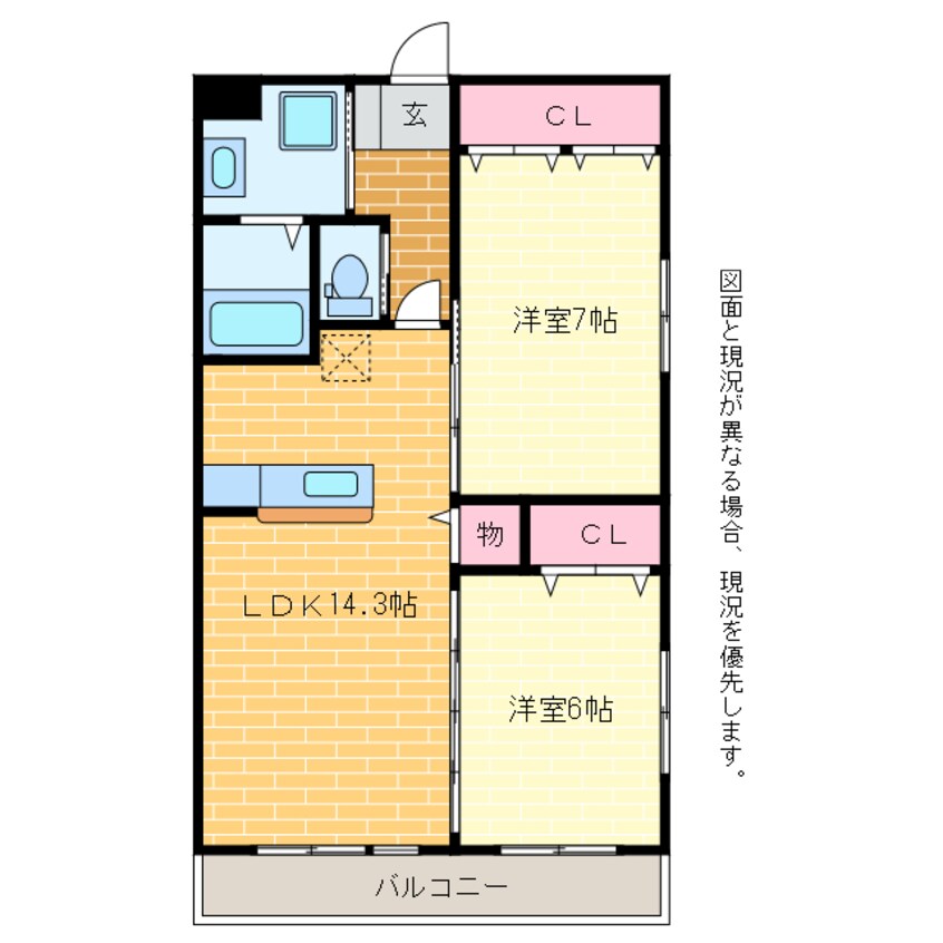 間取図 ＴＩＧＧＥＲ　ＲＥＳＩＤＥＮＣＥ