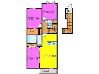 間取図 シュプリーム小松