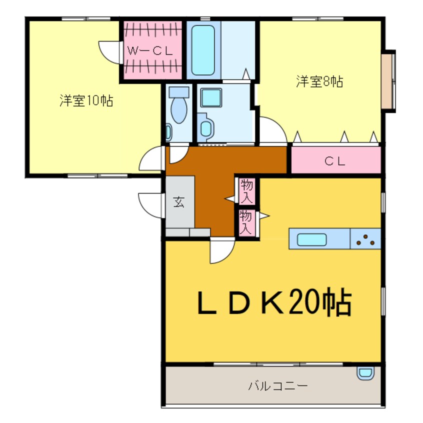 間取図 ロジェマン