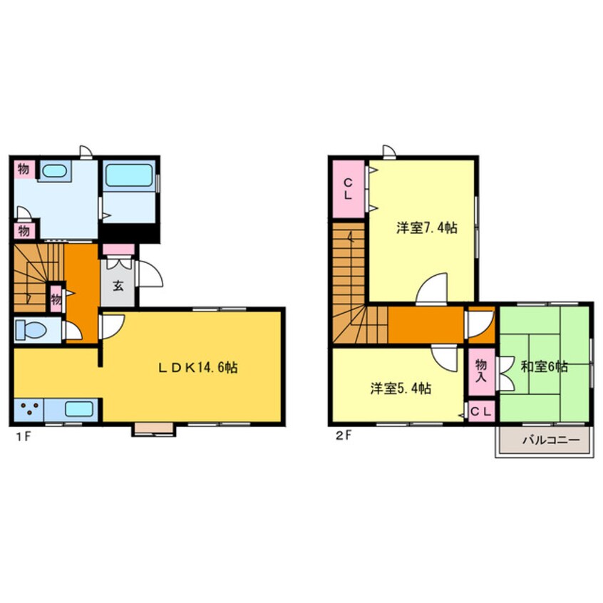 間取図 楓篁参番館