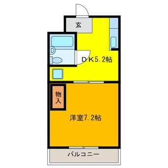 間取図 馬込川マンション