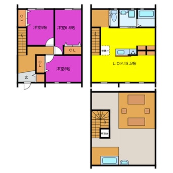 間取図 Ｃａｓｉｔａ　ｓｋｙ有玉台