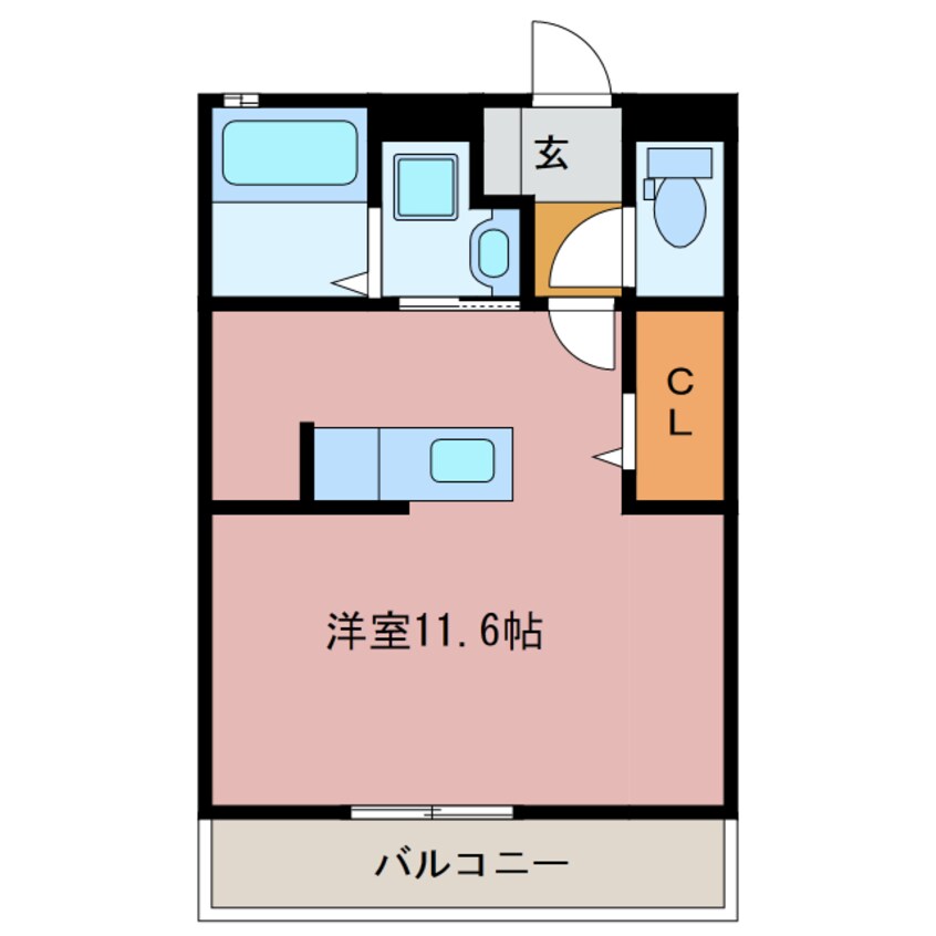 間取図 フォルトゥーナ