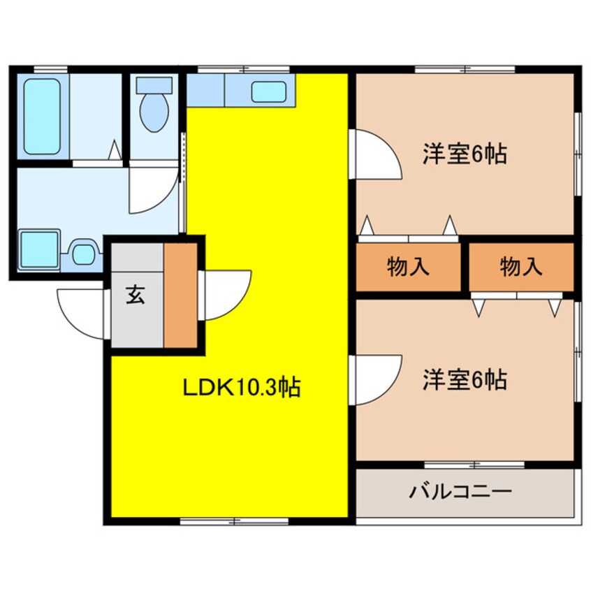 間取図 SUN　FLOWER