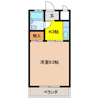 間取図 パーソナルハイツ澤