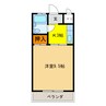 パーソナルハイツ澤 1Kの間取り