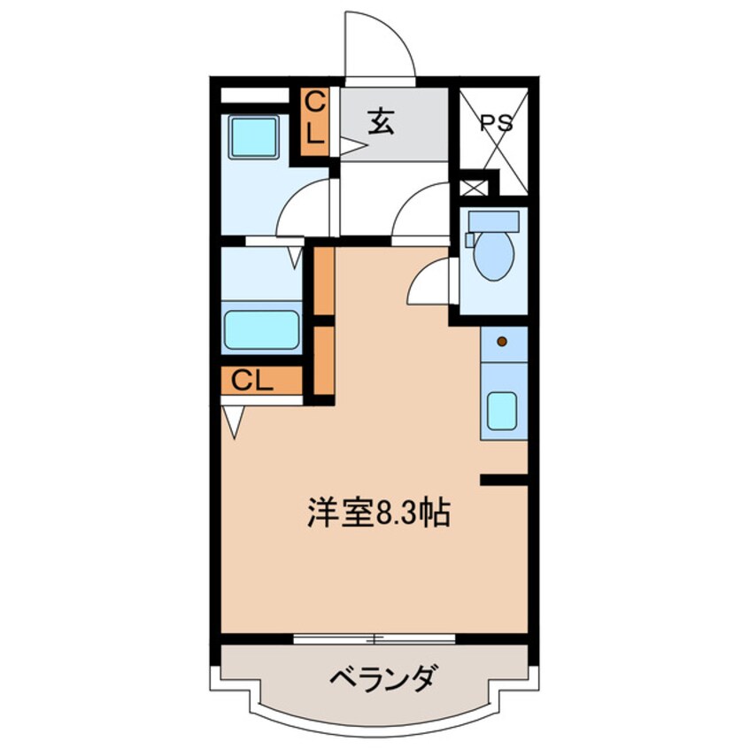 間取図 パーソナルハイツ澤