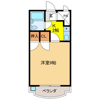 間取図 パーソナルハイツ澤