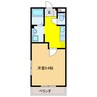 マイタウン茶所 1Kの間取り