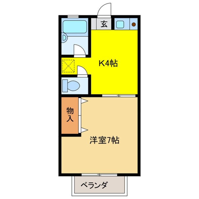 間取図 ハイツ蔵前　Ａ棟