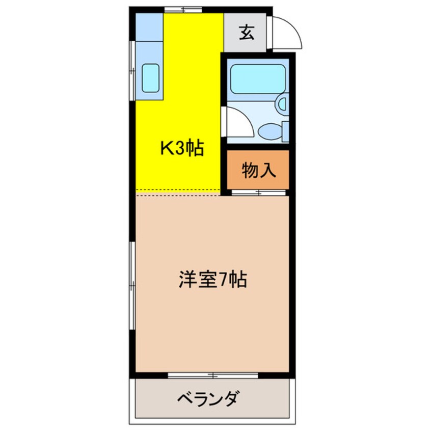 間取図 アンシャンテ モリモト