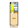 プレステージ35 1Kの間取り