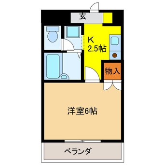 間取図 アリーチェ岐阜