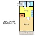 ドエルＫＭⅡの間取図