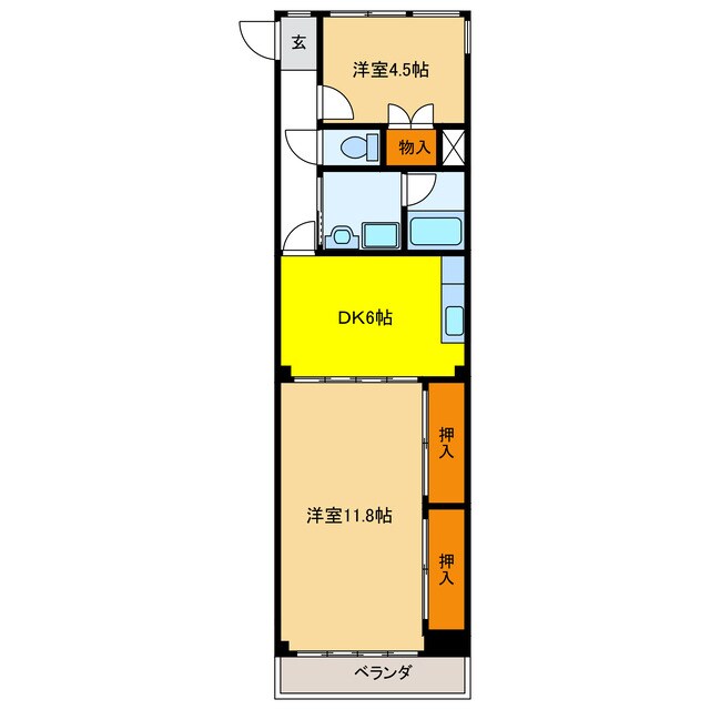 間取り図 ＳＵＮ　ＰＲＩＮＣＥＳＳ