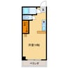 ロワール本郷 1Rの間取り