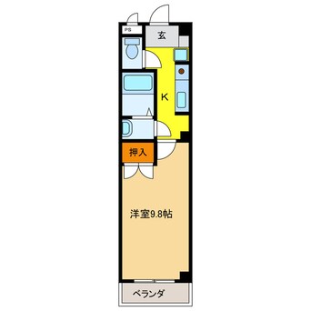 間取図 ポレール梅林